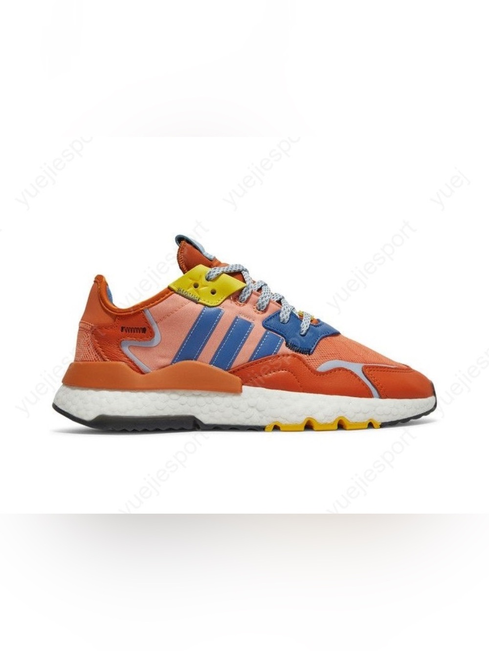 adidas Ninja X Nite Jogger Time In Amber Tint Orange, Blue & Yellow - 11.5